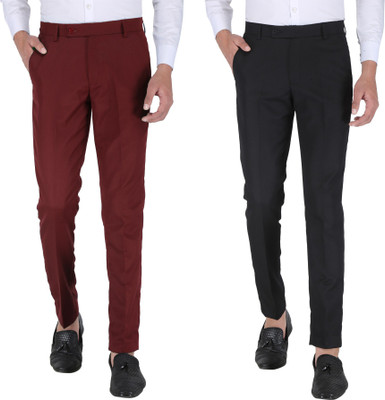 METRONAUT Slim Fit Men Multicolor Trousers