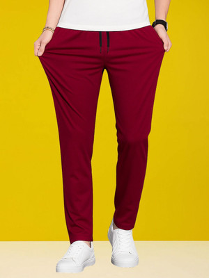 Mastersahab Regular Fit Men Maroon Trousers