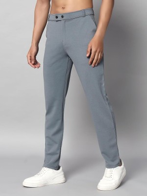 Valley Regular Fit Men Grey Trousers