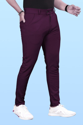 GIBBONTE Slim Fit Men Multicolor Trousers