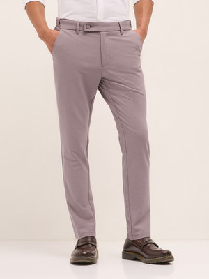 THE BEAR HOUSE Slim Fit Men Grey Trousers