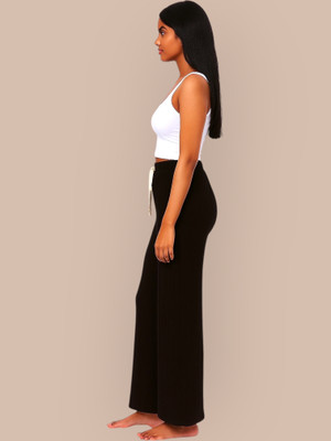 LaxmiEmpiree Comfort Fit Women Black Trousers