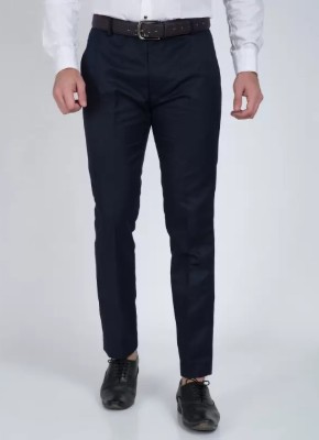 Sucheh Gwalior Regular Fit Men Blue Trousers