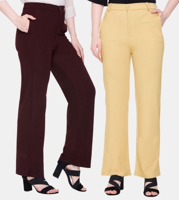 WILD DREAMS Regular Fit Women Multicolor Trousers