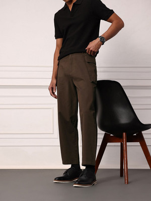 Mr Bowerbird Regular Fit Men Brown Trousers
