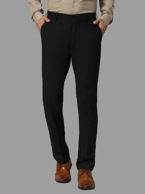 NYRO Regular Fit Men Black Trousers