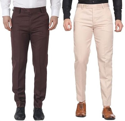 GhabaCreation Regular Fit Men Multicolor Trousers