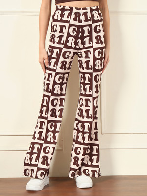 TANDUL Flared Women Multicolor Trousers