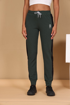 Zicada Skinny Fit Women Dark Green Trousers