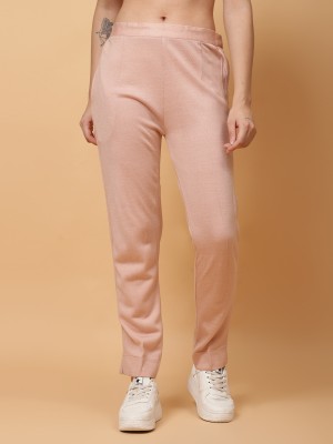 vesture Relaxed Women Pink Trousers