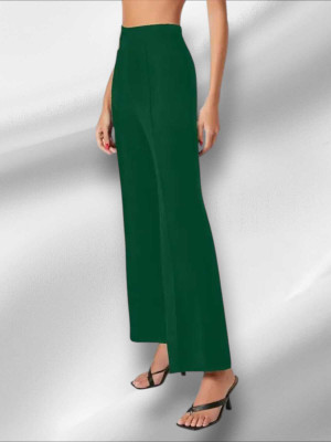Tiki Tees Regular Fit Women Green Trousers