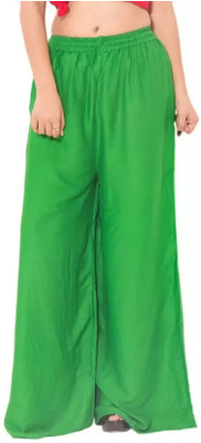 HouseOfCommon Regular Fit Women Green Trousers