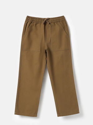 United Colors of Benetton Regular Fit Boys Brown Trousers