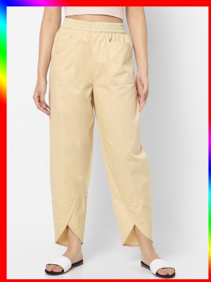 Lercrus Relaxed Women Beige Trousers