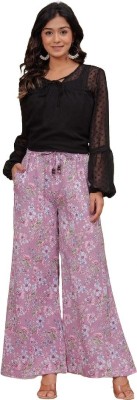 Kunj Regular Fit Women Pink Trousers