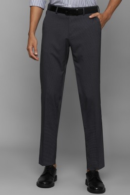 Allen Solly Slim Fit Men Black Trousers