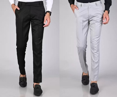 Mark Lewis Regular Fit Men Multicolor Trousers