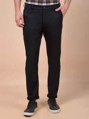 CRIMSOUNE CLUB Slim Fit Men Blue Trousers
