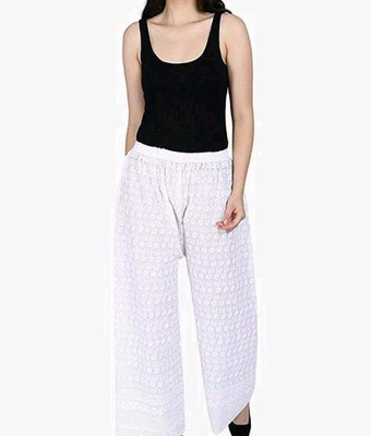 Outerwear Relaxed Women White Trousers
