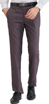 PARK AVENUE Regular Fit Men Multicolor Trousers