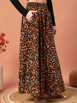 ZWERLON Relaxed Women Black Trousers