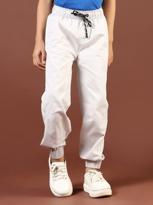 V-MART Regular Fit Boys Grey Trousers