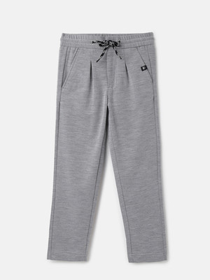 United Colors of Benetton Regular Fit Boys Grey Trousers