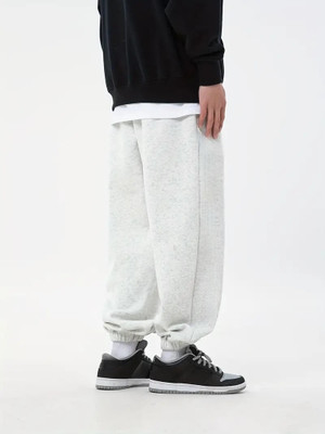 Daphne Maurier Solid Men Grey Track Pants