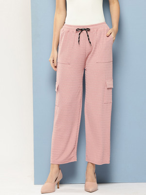 METRONAUT Regular Fit Women Orange Trousers