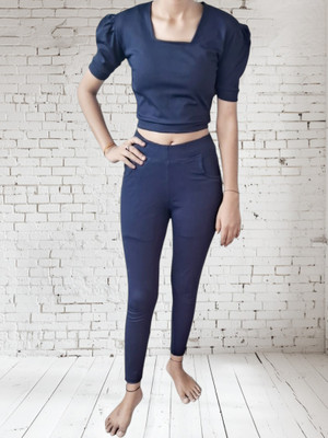 SP FASHION Relaxed Women Blue Trousers