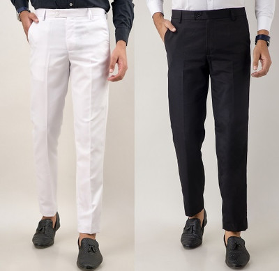 VXnine Regular Fit Men Multicolor Trousers