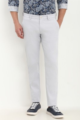 Allen Solly Comfort Fit Men Blue Trousers