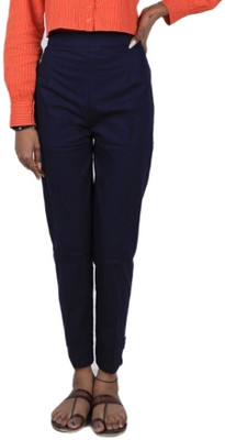 ANURUPAM FASHION Regular Fit Women Dark Blue Trousers