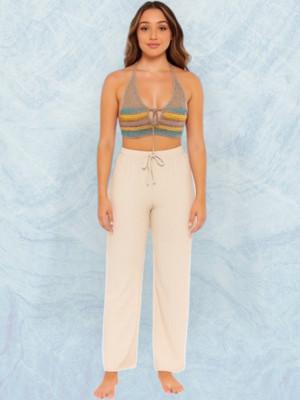 EpicDesigns Comfort Fit Women White Trousers