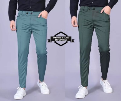 Achalnath Enterprises Regular Fit Men Multicolor Trousers