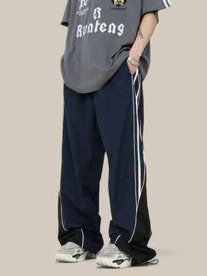 Tabadtod Loose Fit Women Dark Blue Trousers