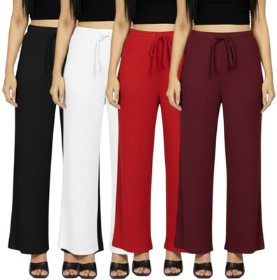 AK SHAMSHAHID GARMENT Relaxed Women Multicolor Trousers