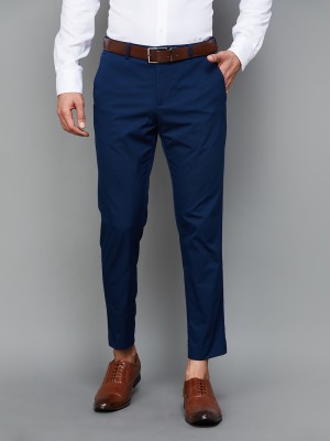 CODE by Lifestyle Regular Fit Men Blue Trousers