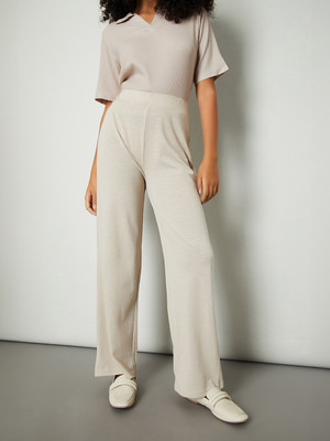MAX Regular Fit Women Grey Trousers