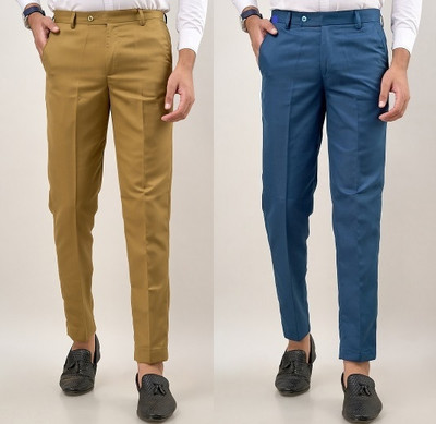 VXnine Regular Fit Men Multicolor Trousers