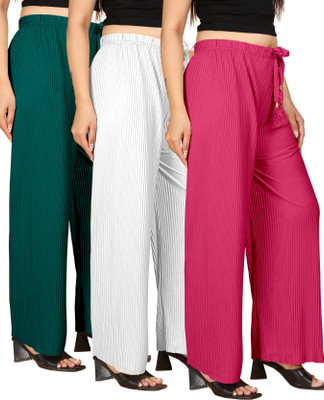 bhurkhiya Regular Fit Women Multicolor Trousers