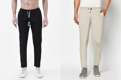 Kashmiri threading Regular Fit Men Grey Trousers