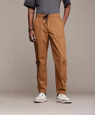 Roadster Loose Fit Men Brown Trousers
