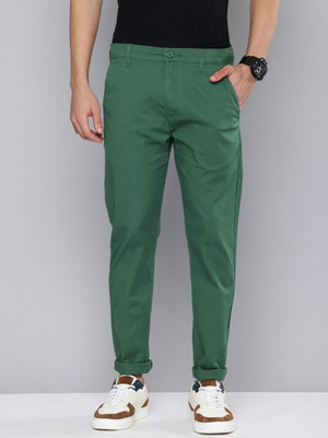 LEVI'S 512 Tapered Men Green Trousers