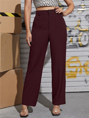 kronmenien Regular Fit Women Multicolor Trousers