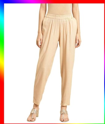 Lercrus Relaxed Women Beige Trousers