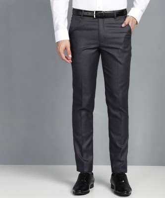 CYPHUS Regular Fit Men Grey Trousers