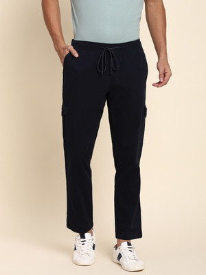 Dennis Lingo Regular Fit Men Dark Blue Trousers