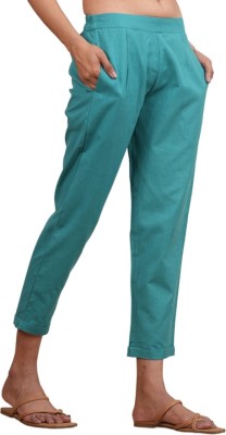 Mirayya Enterprises Regular Fit Women Light Green Trousers