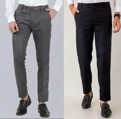 Shree VastraVeda Regular Fit Men Multicolor Trousers